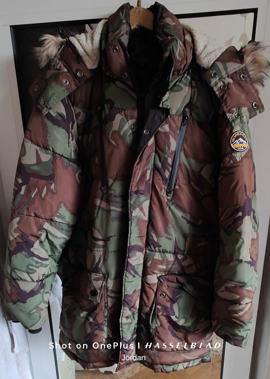 Superdry SD Expedition Camo Parka 3XL