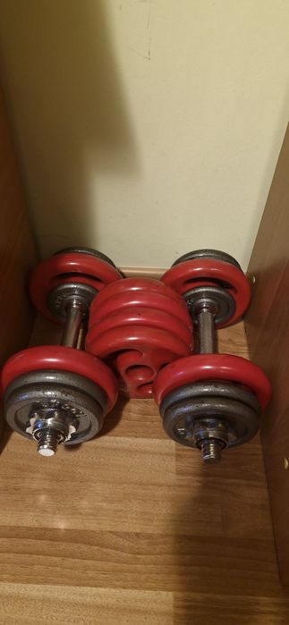 Set gatere reglabile 2×21 kg fiecare