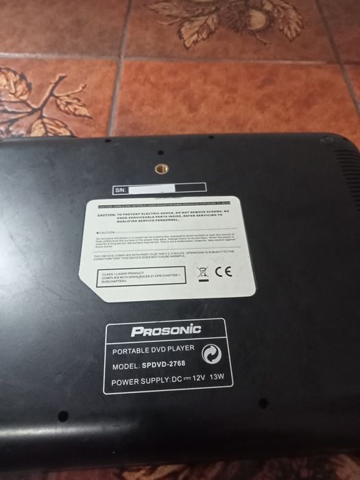 Portabil Dvd Player Prosonic 10.2"