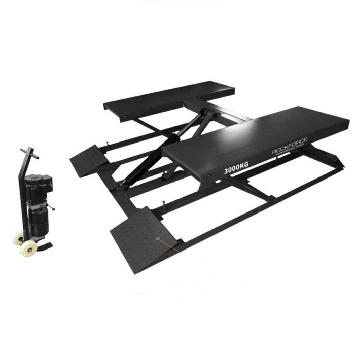 Мобилен монофазен ножичен подемник 3 тона 100 - 620 мм RockForce