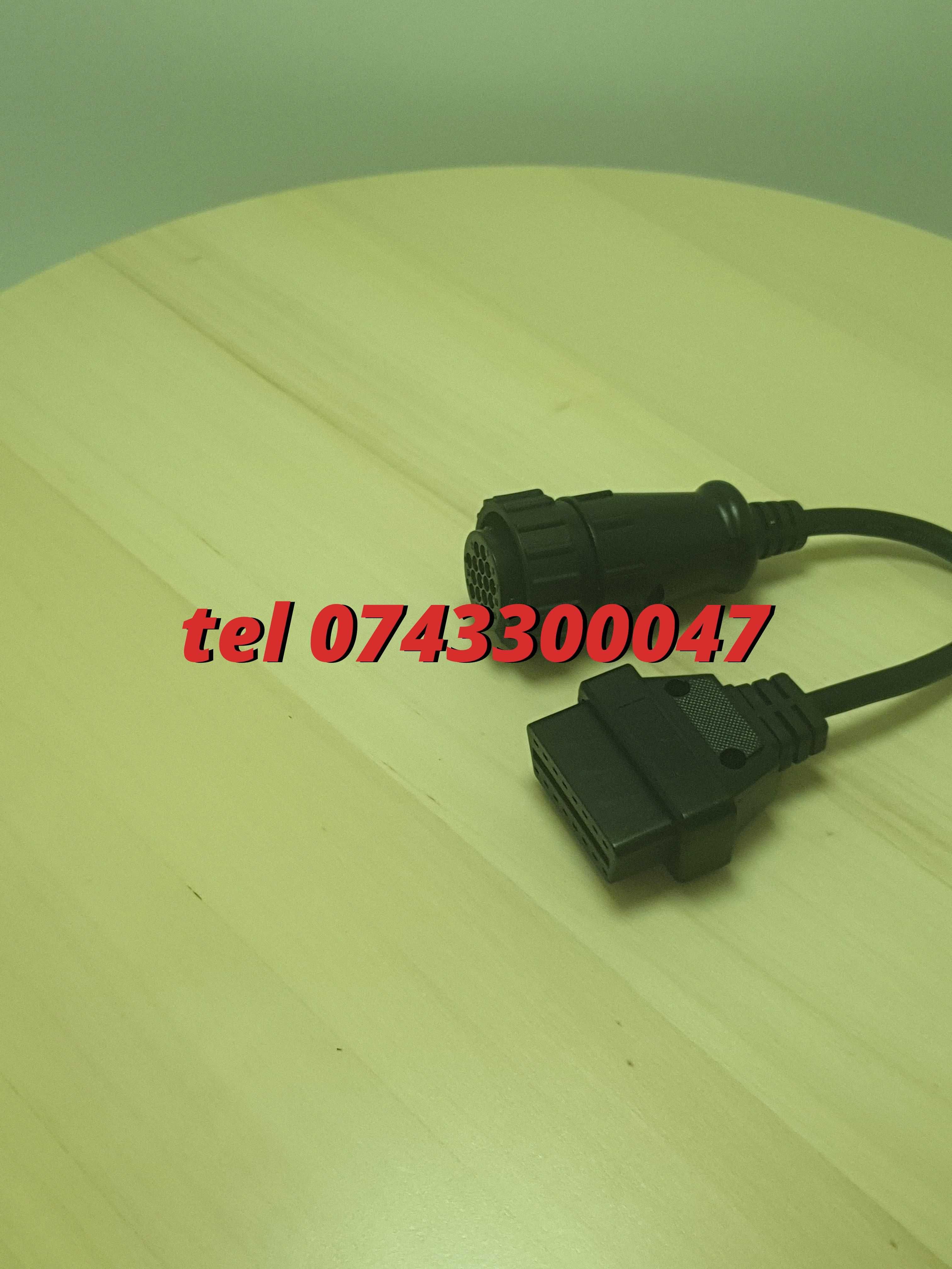 Cablu Adaptor Camion Scania 16 Pin La Obd2 16 Pin