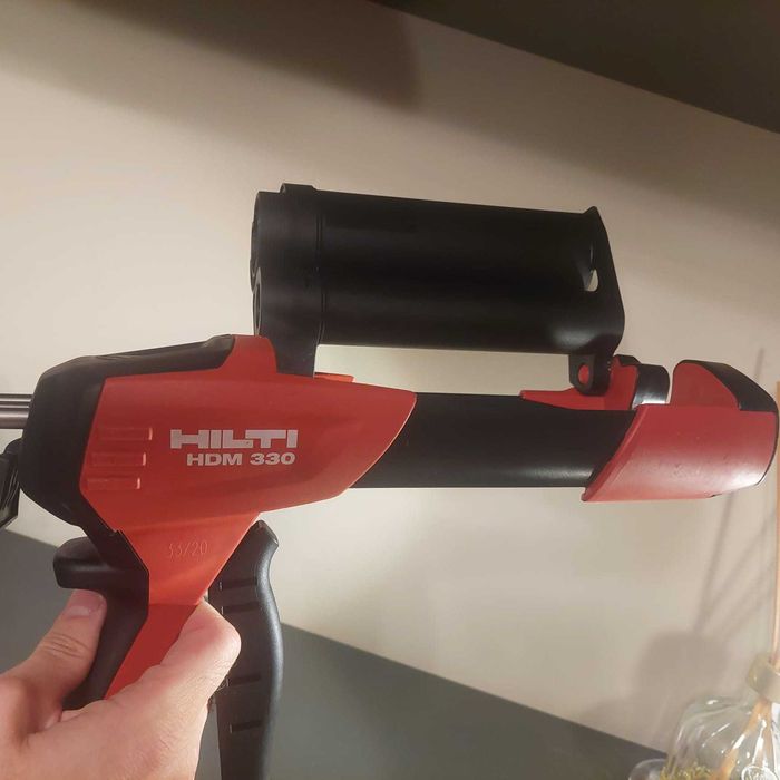 Pistol Hilti HDM 330, silicon, ancora chimica, noua