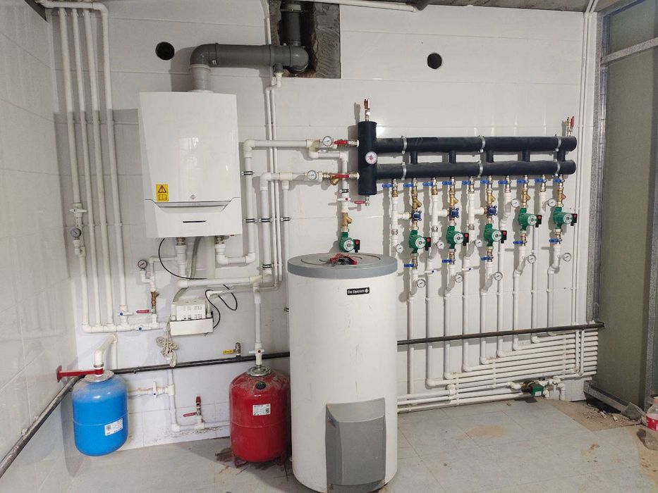 Отопление и пластиковые трубы под ключ