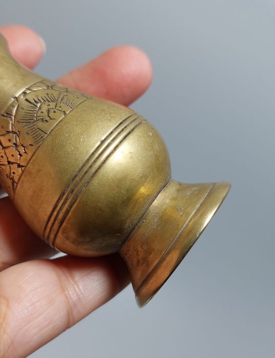 Солонка латунь СССР