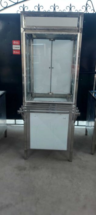 Шкаф металлический гардероб  нержавейка