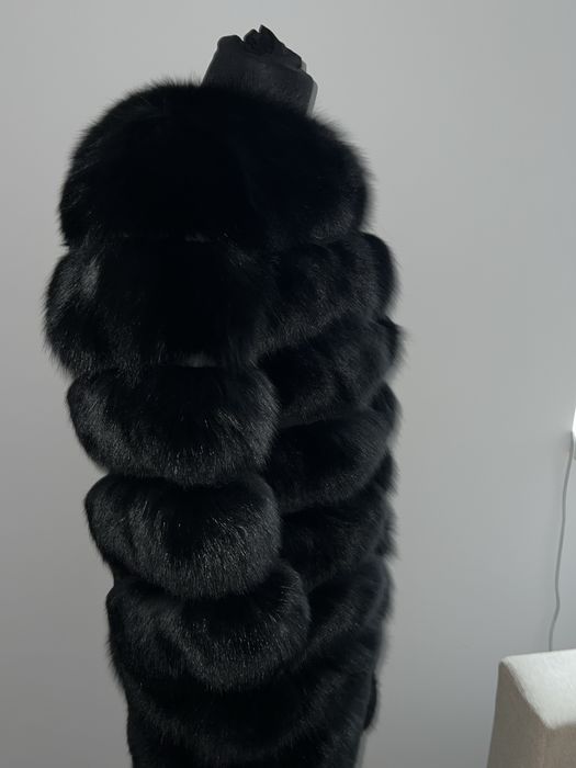 Blană vulpe naturala 6 în 1