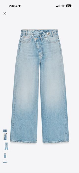 Дънки широк крачол