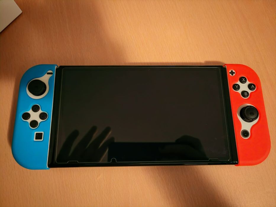 Nintendo oled + Joc Animal Crossing