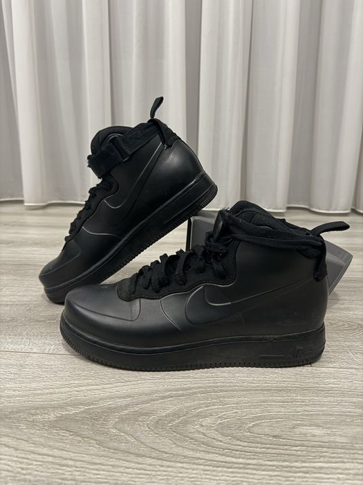 Adidasi Nike Air Force 1 Foamposite Cup Triple Black, 44