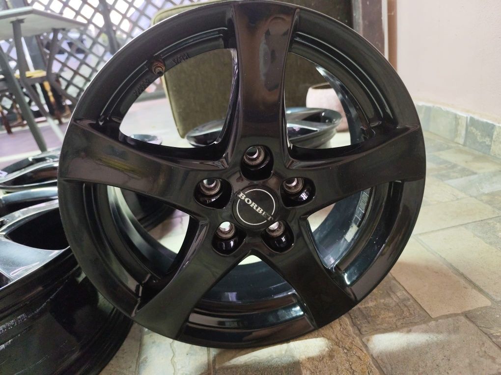 Jante 5×112 R16 Borbet Skoda,Audi ,Passat ,seat,gofl 5,6,7 gama vag