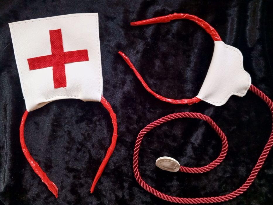 Принадлежности для косплея, медсестра, хеллоуин, тематические вечеринк