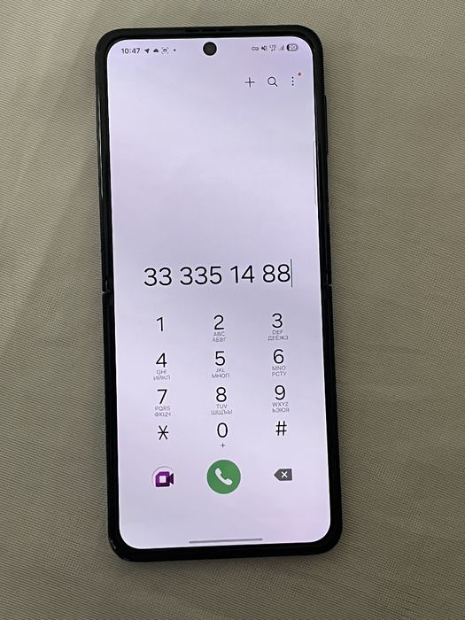 Samsung z flip 3 8/256 ekran tozza ideal ekran