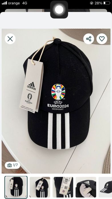 Sapca originala Adidas Euro 2024 Germany