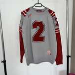 Two angle vintage pulover tricotat s