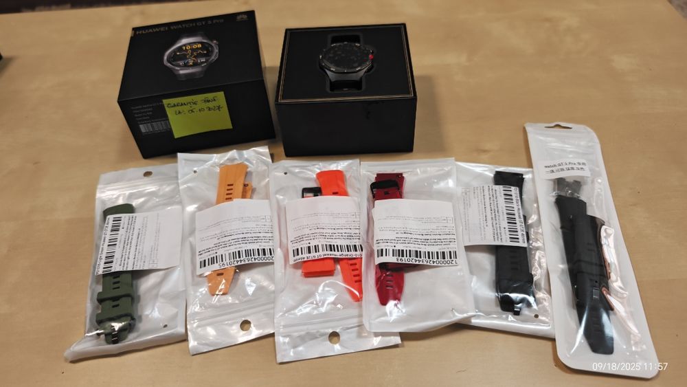 Smartwatch ÎN GARANȚIE, ceas, Huawei GT 5 PRO - Titan, sapphire.