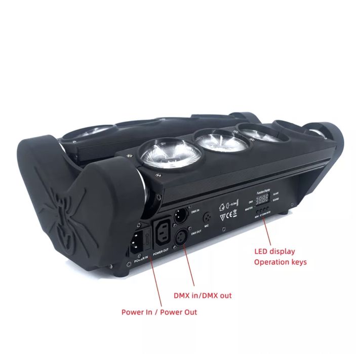 PROMOTIE! Moving head Spider 8x15W RGBW beam 7r lumini led club Dj par