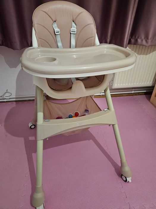 Vand scaun de bebe roz KinderVibe 6luni +