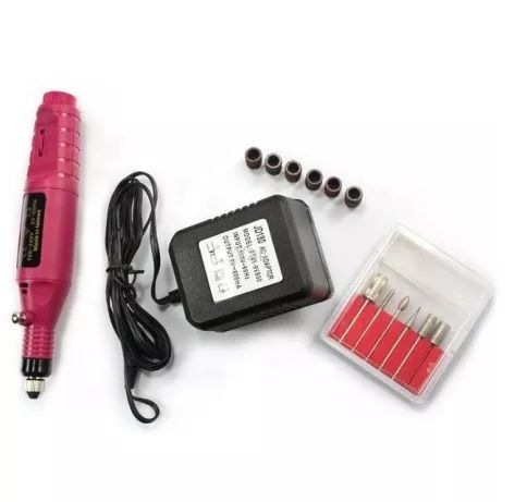 Kit set manichiura unghii false- lampa UV,pila,geluri ccn,tipsuri-BEST