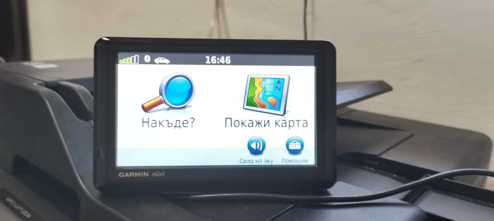 Навигация с офроуд 5 инча Гармин 1440 с карта на България и Турция