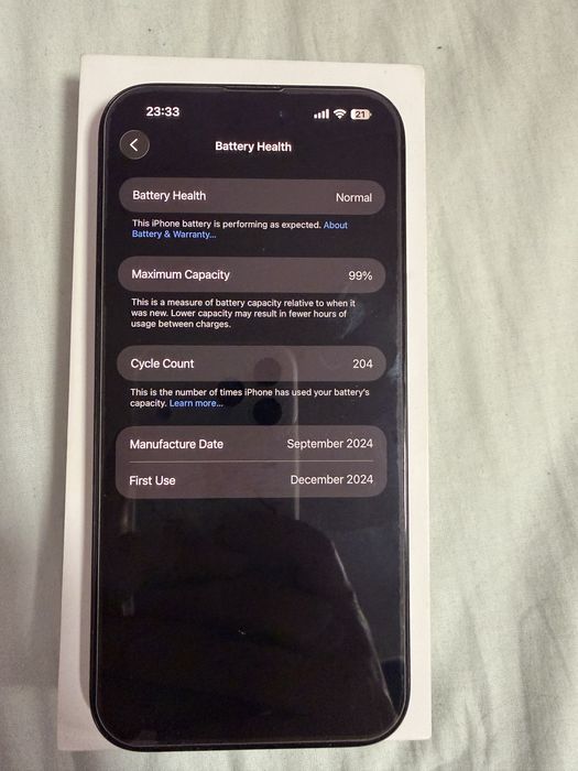 Iphone 16 pro max 256gb