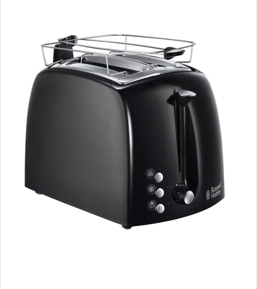 Prajitor de pâine Russell Hobbs, 2 felii, 850 W, grătar integrat