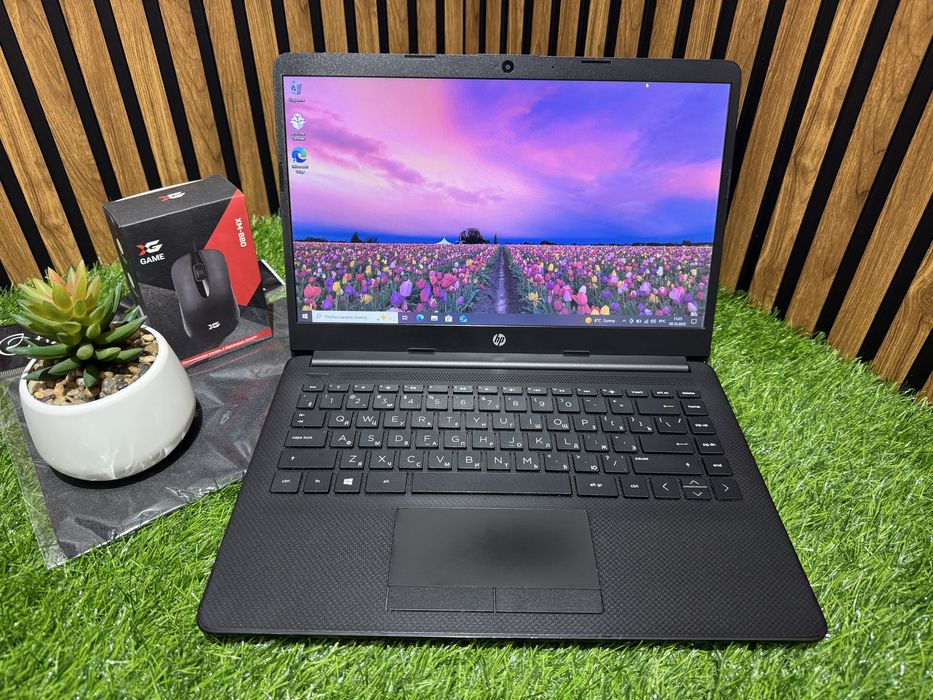 Офисный ноутбук Hp Laptop 14 AMD Athlon Silver3050|4GB|SSD512GB|Radeon