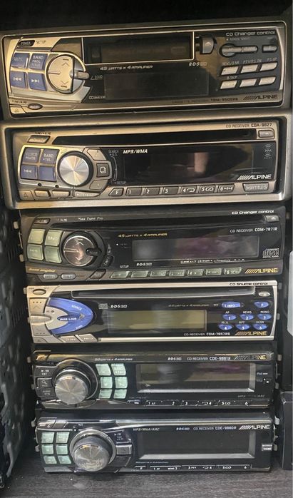 Playere auto Alpine old school