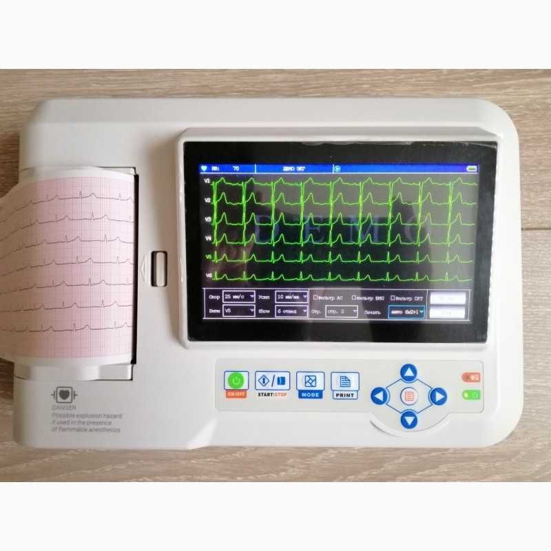 CONTEC ECG600G 6-канальный электрокардиограф ЭКГ