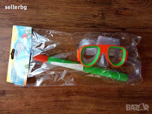 Детски шнорхел и очила за плуване