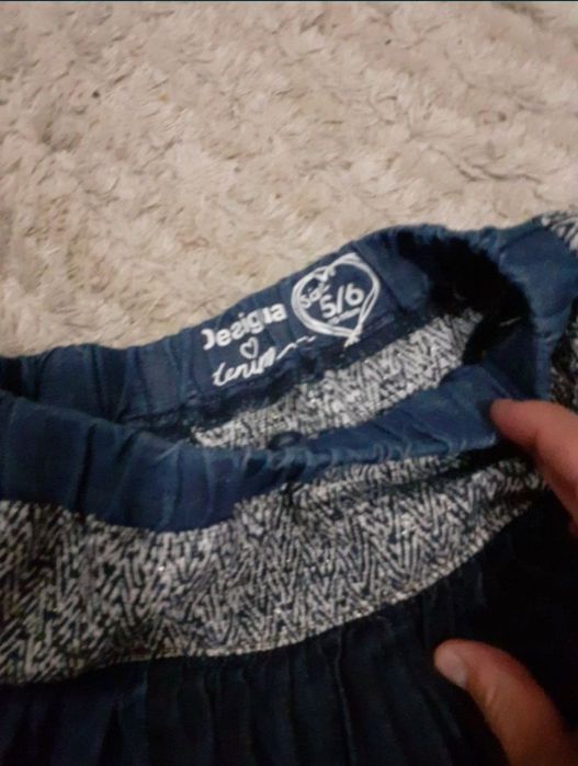 fusta noua paiete eleganta desigual 5 6 ani 110 116