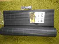 Paravan/Protectie solara/ Gardulet  WOLTU, PVC 100x500cm gri, nou