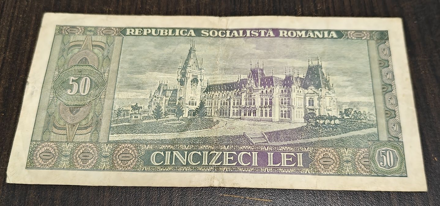 Bancnota 50 lei 1966