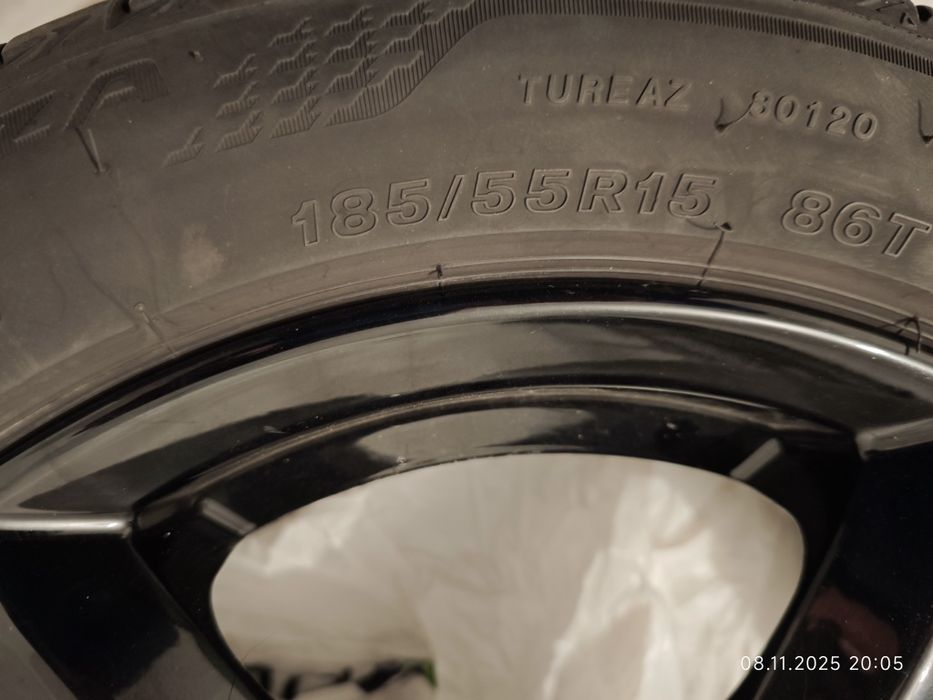 Фиат 500 джанти 15" 4х98 и гуми 185/55