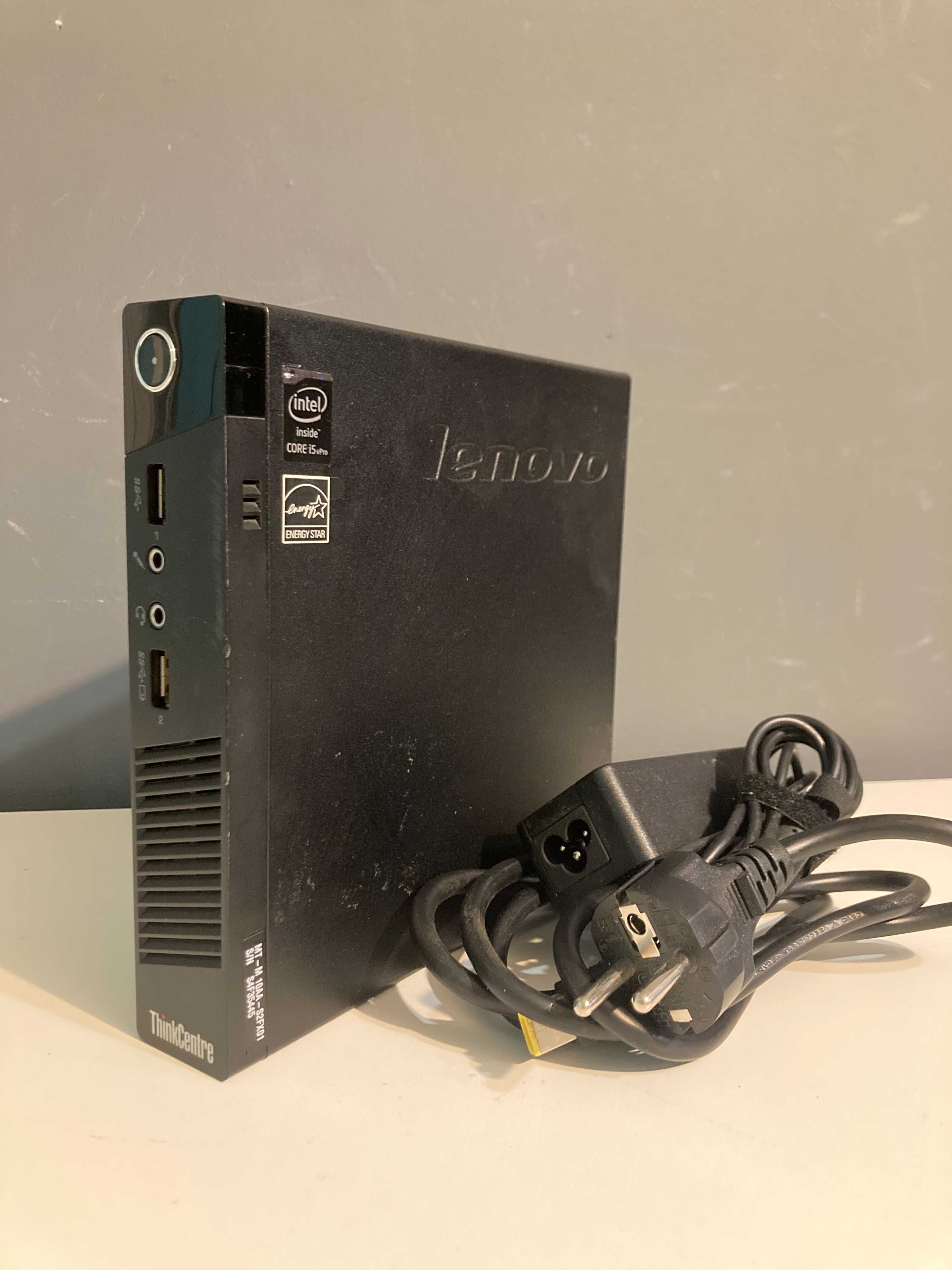 Lenovo M93p Tiny Intel I5 4570T,8GB RAM,256Gb SSD,Четириядрен компютър