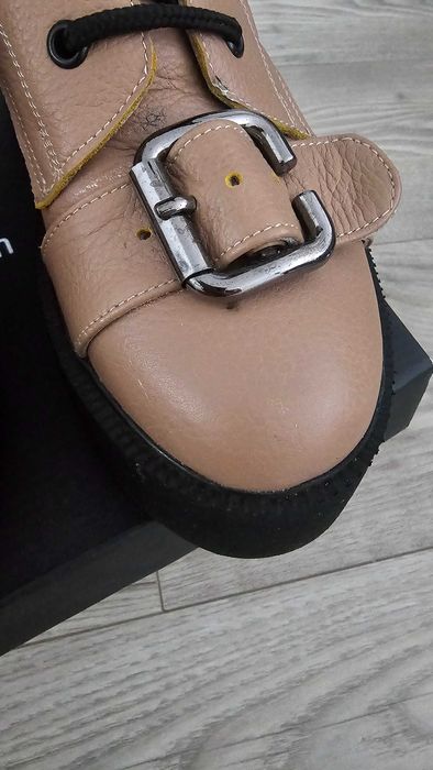 Bocanci Cappuccino Diva Charms - 100% piele naturala