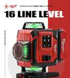 Nivela laser 16 linii 4 D digitala Autonivelare