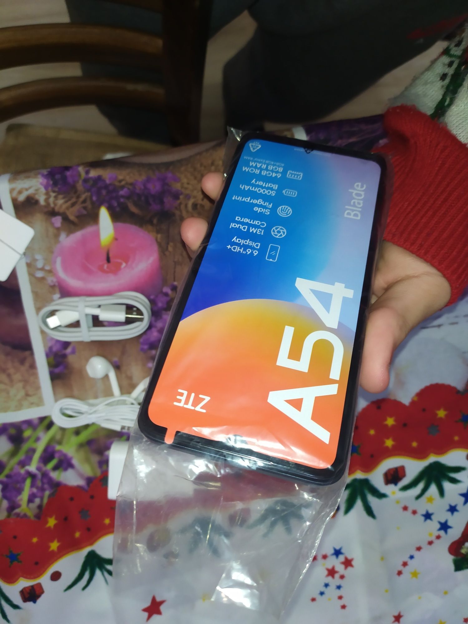 Чисто нов ZTE Blade A54