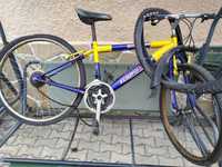 Велосипед планински бегач и алуминиева тротинетка