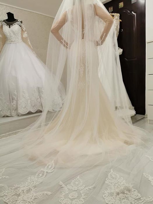 Rochie de mireasa sirena 2 in 1