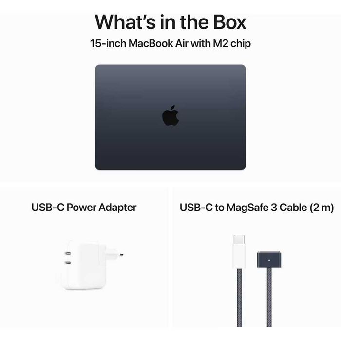 Laptop APPLE MacBook Air 15 cu cutie si incarcator original
