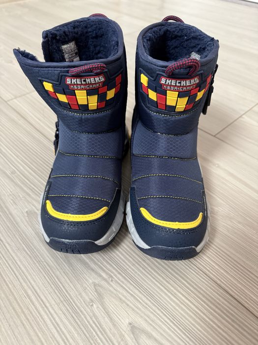 Cizme Iarna Copii cu blana Skechers nr33 • 20,5cm
