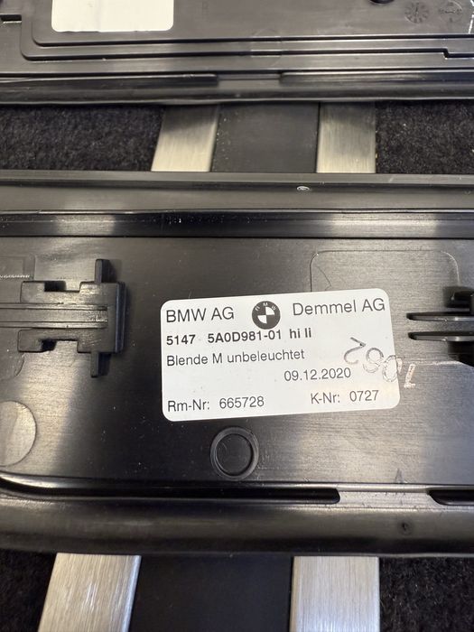 Ornament prag M BMW G32 seria 6