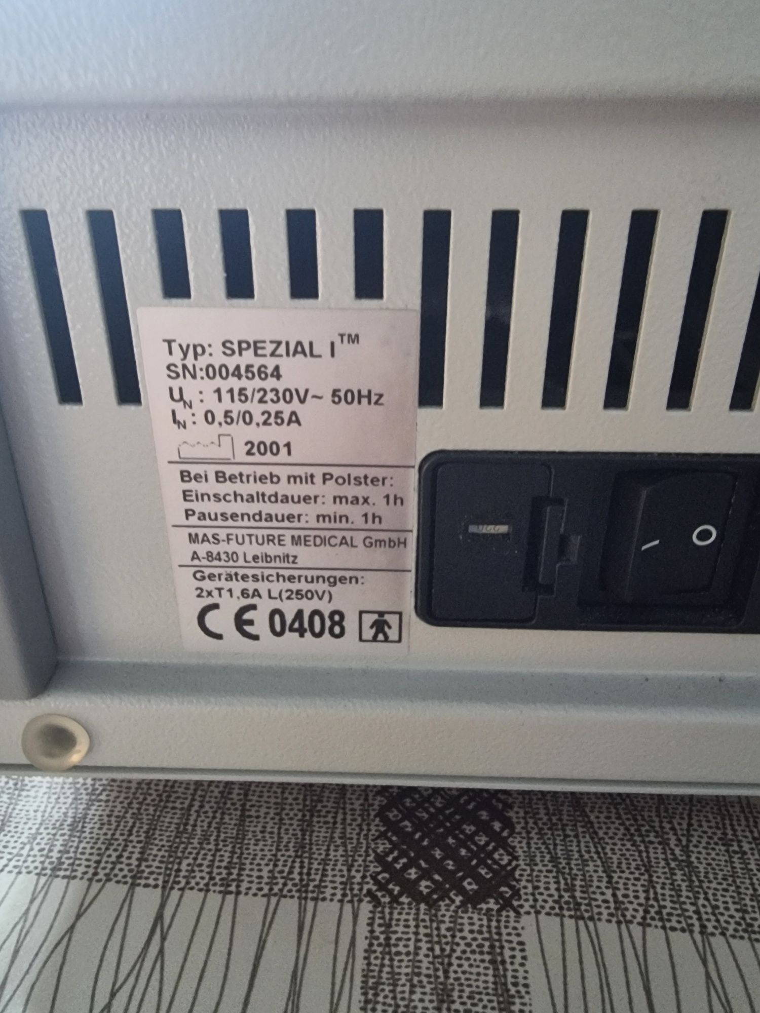 Aparat de terapie cu câmp magnetic Mas