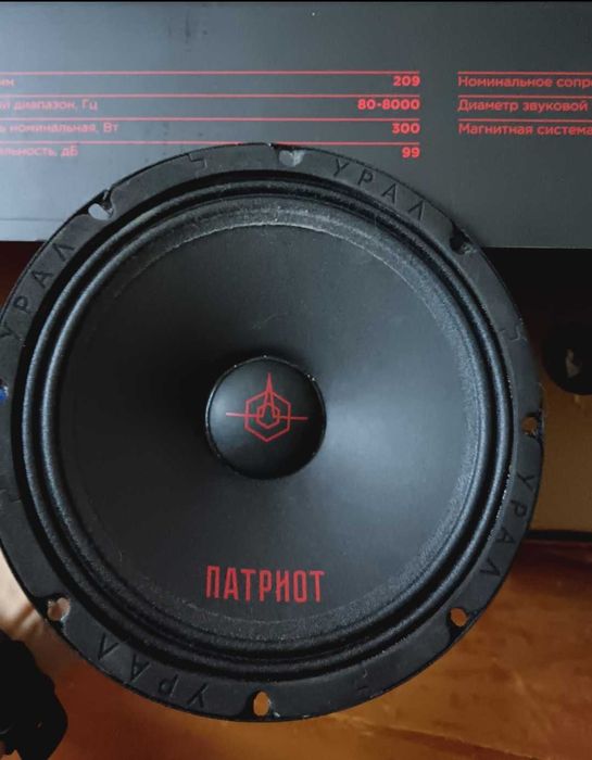 Динамики 20 см Урал ас пт 200