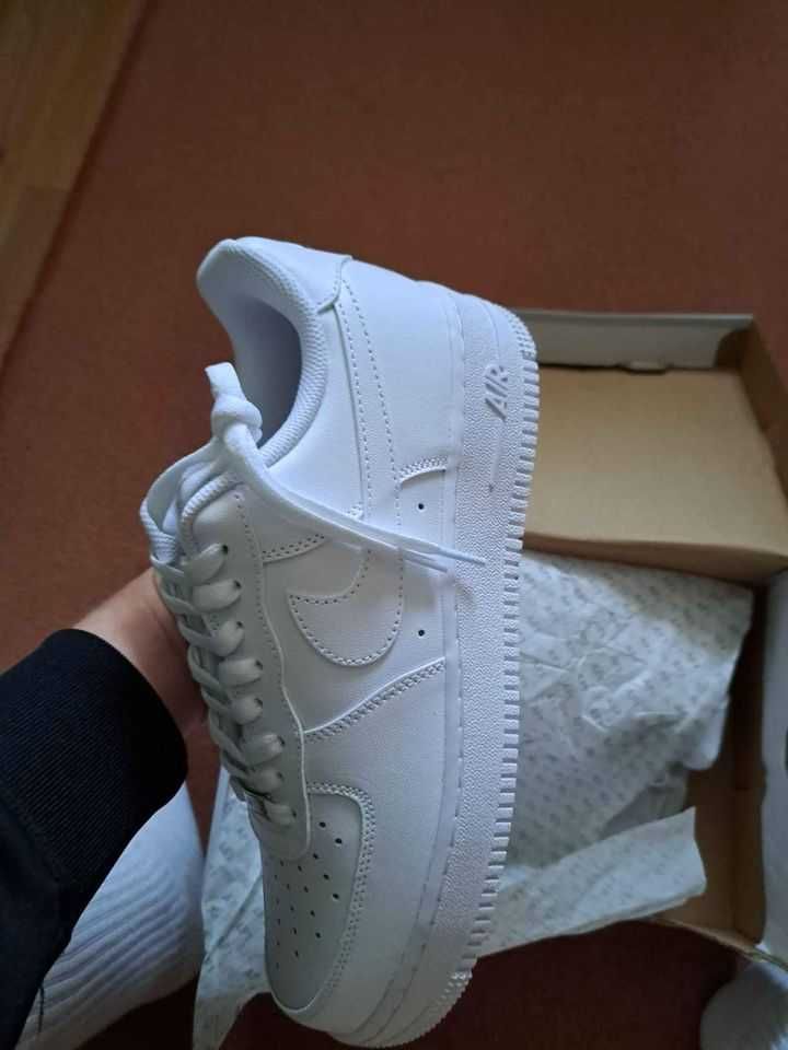 Adidasi Nike AirForce 1 Full White Universali