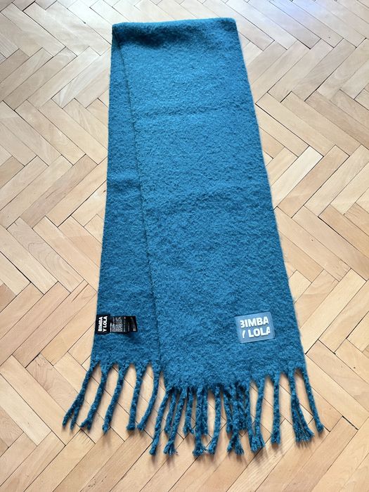 Fular lung și gros Bimba Y Lola turcoaz