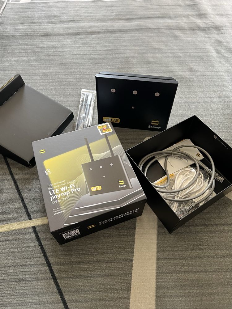 LTE Wi-Fi роутер Pro ZTE MF296R от Beeline