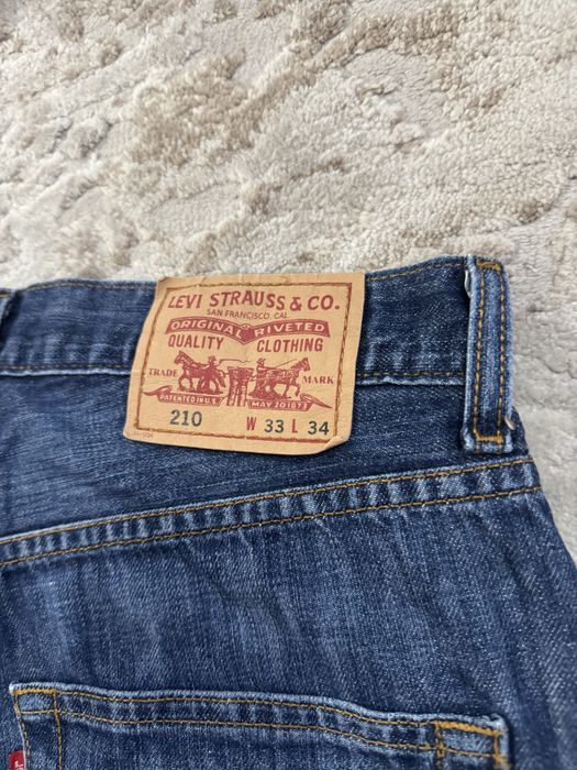 Blugi Vintage Levi’s 210 baggy 33/34