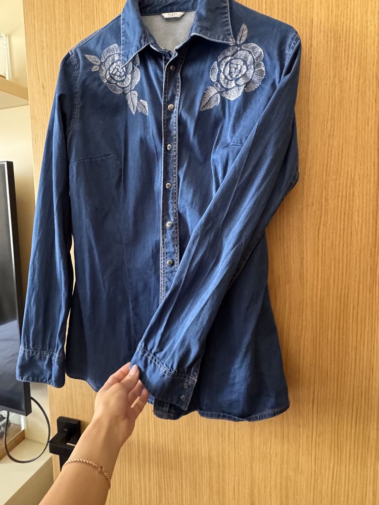Дънкова риза Guess