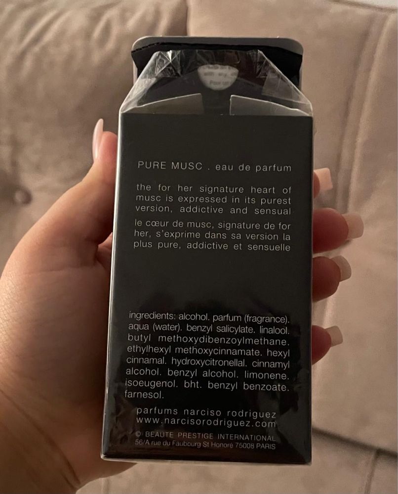 Narciso rodriguez pure mask for her 30 мл